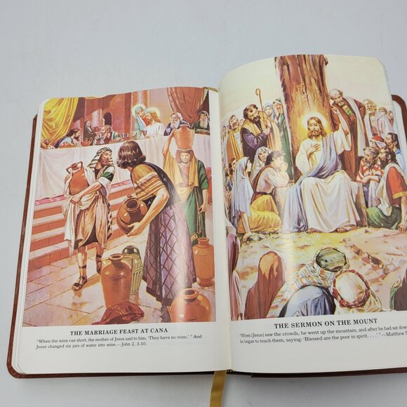 Saint Joseph Edition The New American Bible Catholic Book Publishing Co 1992 EUC - Picture 15 of 16
